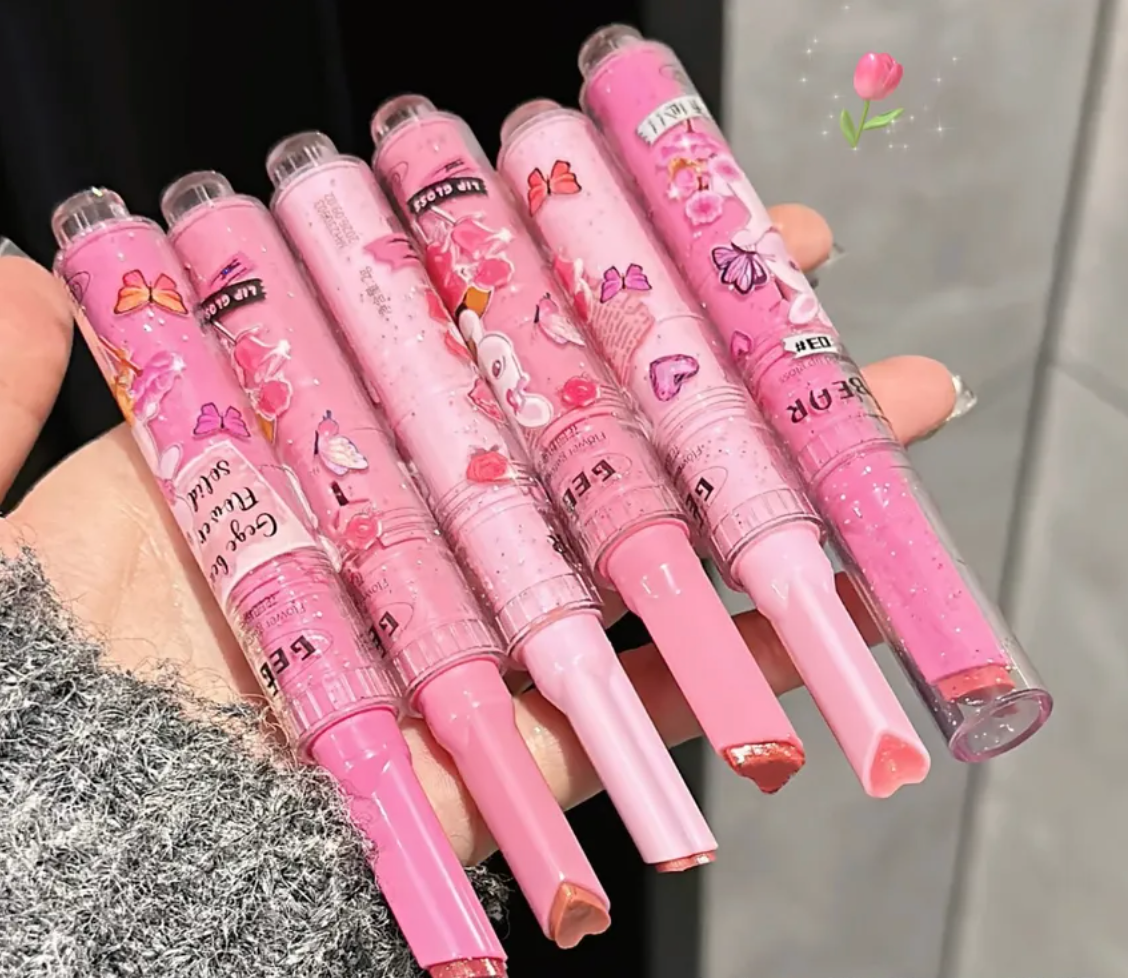 GeGe Bear, Heart Shaped Lip Gloss - Shade 2