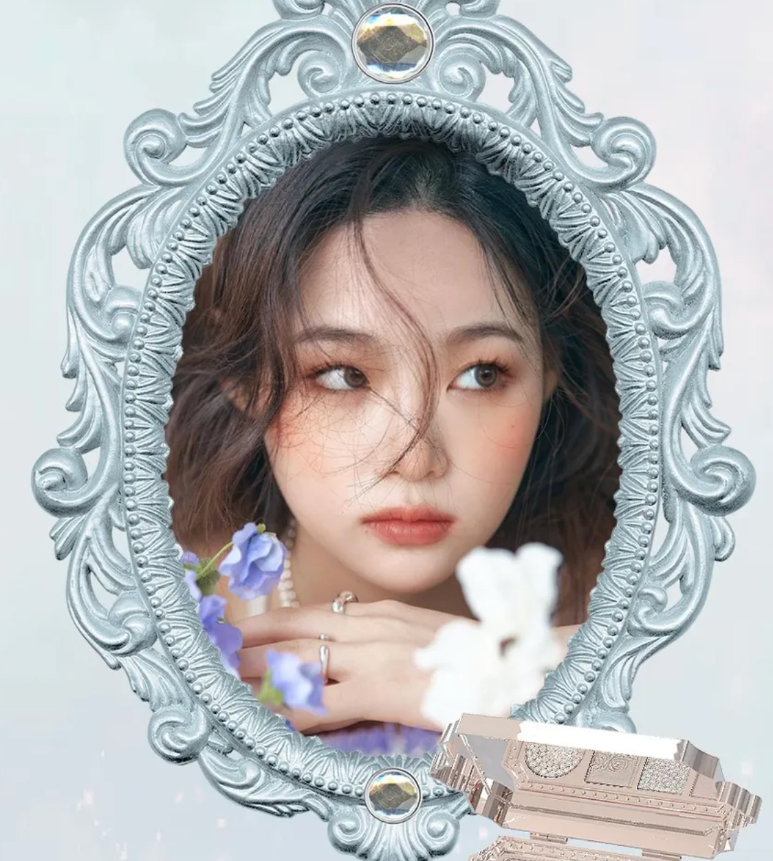 Oil Painting Eyeshadow Palette - "Manta Rose"
