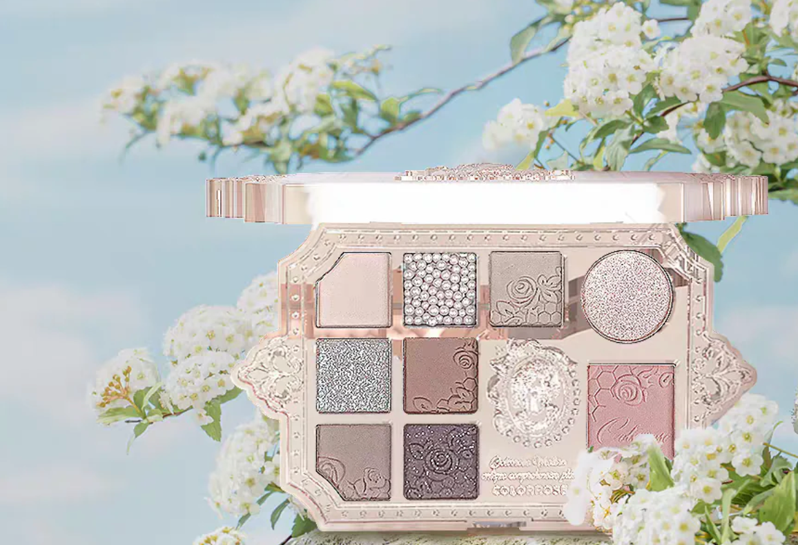 Oil Painting Eyeshadow Palette - "Manta Rose"