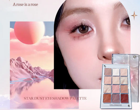 Water Ripple Series - "A rose is a rose" Eyeshadow Palette